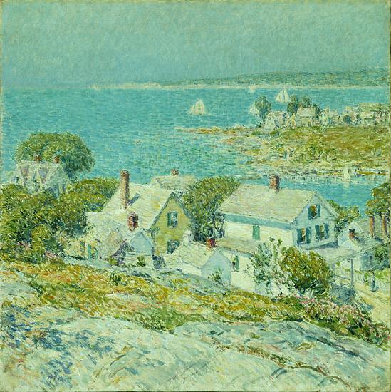 Childe Hassam New England Headlands oil painting image